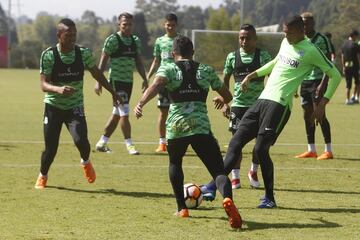 Atlético Nacional se prepara para enfrentar a Colo Colo en la Libertadores y a Huila en la semifinal de la Liga Águila.