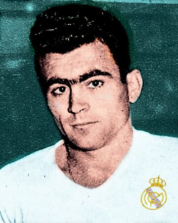 Heliodoro Casta?o naci¨® en Alcazarquivir, en Marruecos, en 1933 (entonces era protectorado espa?ol). Lleg¨® al Madrid en 1955 y se marchar¨ªa traspasado al Betis en 1958 antes de retirarse en el C¨®rdoba en 1963. En la primera Copa de Europa particip¨® en los dos encuentros ante el Partizan: en el del Bernab¨¦u, jugado el d¨ªa de Navidad de 1955, logr¨® dos goles por los que siempre ser¨¢ recordado. Falleci¨® en Valencia, en septiembre de 2019.