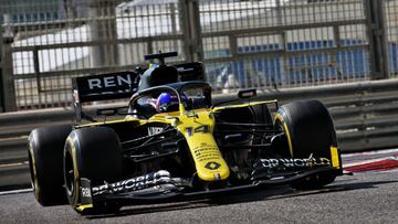 Fernando Alonso (Renault RS20). Abu Dhabi, F1 2020. 