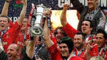 <b>LOS MEJORES.</B> La selección galesa ha demostrado durante las cinco jornadas ser la mejor del Seis Naciones.