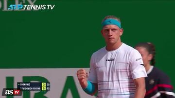 Un gran Davidovich fulmina a Djokovic en su regreso