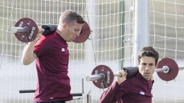 Muniain con Susaeta.