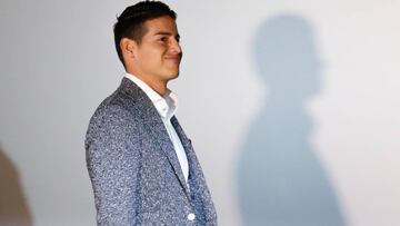 James Rodríguez en Bogotá