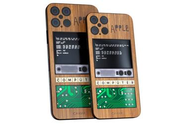 Un iPhone 12 Pro de madera que vale 10.000 euros: el Apple 1 de Caviar