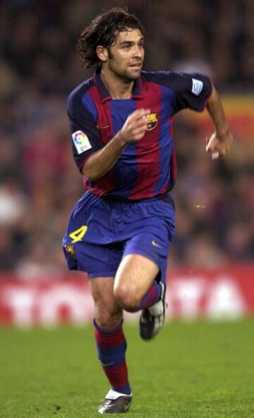 En el 2003 ya consolidado como un referente en el fútbol francés, el Káiser fue fichado por el Barcelona por una cantidad de 5 millones de euros. Con los baulgranas conquistó ligas, copas y champions. 