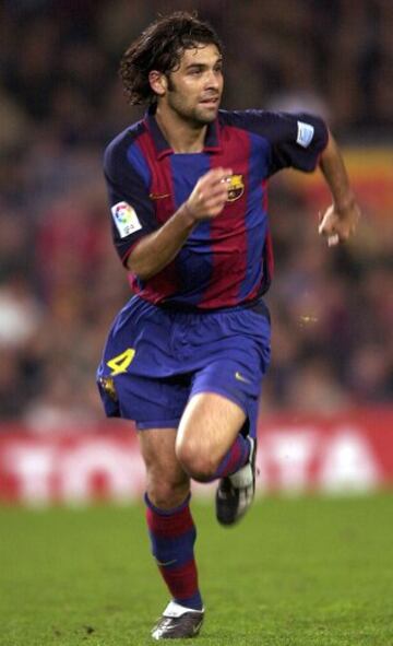 En el 2003 ya consolidado como un referente en el fútbol francés, el Káiser fue fichado por el Barcelona por una cantidad de 5 millones de euros. Con los baulgranas conquistó ligas, copas y champions.
