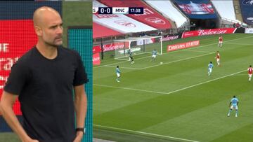 El discípulo destripando al maestro: el gol de Arteta 'made in Guardiola' que le dejó con esta cara