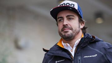 Fernando Alonso en M&eacute;xico.