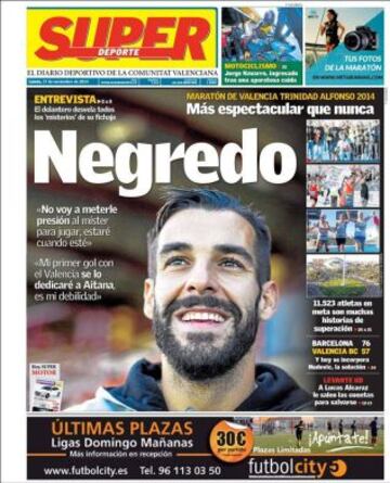 Portadas de la prensa deportiva