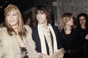 Anita Pallenberg y Keith Richards mantendrían una relación desde finales de los sesenta hasta principios de los ochenta.