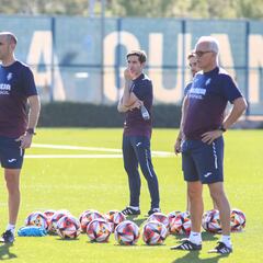 Marcelino cierra su primera semana con siete sesiones en cinco días