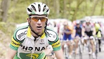 <b>DURO RIVAL. </b>Tyler Hamilton, campeón olímpico contrarreloj, no vendrá de paseo a la Vuelta a España.