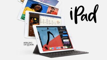 Con pantalla retina, versátil y un poderoso chip: así es el iPad de 10.2 pulgadas de octava generación