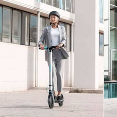 Llega a tu destino con seguridad en este patinete eléctrico que se conecta con tu móvil