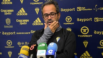 Cervera, entrenador del Cádiz.