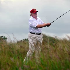 Trump destruye una zona de dunas protegidas en Escocia con uno de sus campos de golf