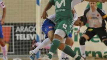 Betao, en el partido de ayer.