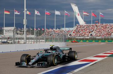 Se alcanza una velocidad de 330 km/h, y la vuelta rápida la marcó Valeri Bottas en 2018  con un tiempo de 1:35.861 