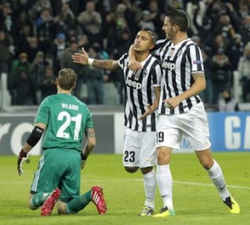 Arturo Vidal tambi&eacute;n tuvo su jornada de gloria goleadora. El volante marc&oacute; tres goles por Juventus ante Copenhague en la Champions League 2013-2014.