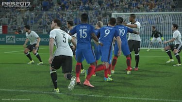 PES 2017, Impresiones: En línea ascentente