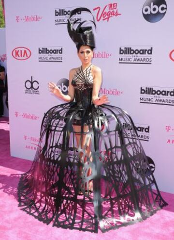 Z LaLa a su llegada a la gala de los Billboard Music Awards en el T-Mobile Arena, en Las Vegas, Nevada.