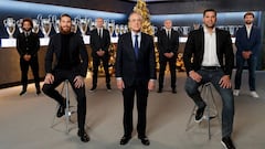 Las fotografías de la felicitación navideña del Real Madrid