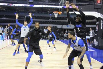 El entrenamiento del Magic en la Arena Ciudad de México fue intenso.