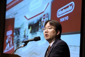 Shuntaro Furukawa, presidente de Nintendo, en un encuentro financiero el pasado enero de 2020 | Kazuhiro Nogi (AFP)