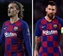 Messi y Griezmann no se encuentran