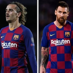 Messi y Griezmann no se encuentran