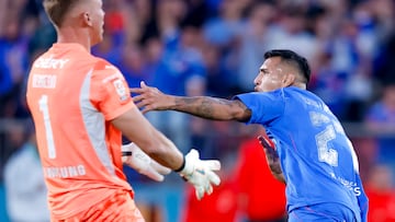 ‘Tucu’ Contreras entró en la historia de la U: su proeza no ocurría hace 57 años en Chile