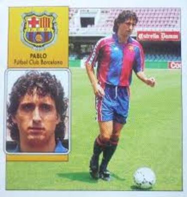 El zaragozano jugó brevemente en el Barcelona, durante una temporada, la 1992-1993.