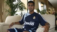 &Aacute;ngel posa para AS en el verano de 2007 cuando fich&oacute; por el Real Madrid Castilla cedido por el Tenerife.