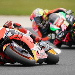 Aprilia y Honda discrepan por la velocidad de Márquez en Qatar