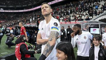 Weghorst, el pasado sábado con el Besiktas.