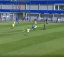 Jugó en el primer equipo de Boca y ahora brilló en reserva: ¡golazo de Brandon Cortés!
