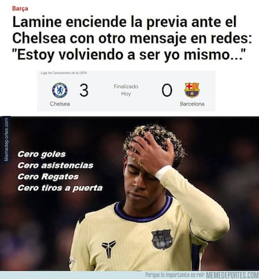 Los memes, sin piedad con la derrota del Barcelona