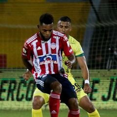 Miguel Borja: “No voy a hablar de los rumores de River Plate”