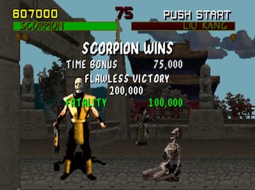 mortal kombat 1992 fatality