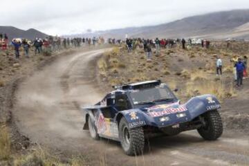 7ª etapa. Carlos Sainz con su Buggy.