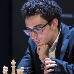 Fabiano Caruana toma aire en
el Magnus Carlsen Invitational
