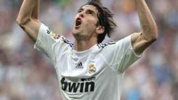 <b>53 DÍAS DESPUÉS.</b> Kaká no juega en el Bernabéu desde el partido contra el Lyon el pasado 10 de marzo.