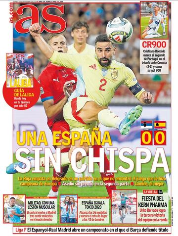 Las portadas de AS de septiembre