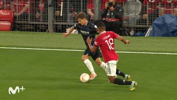 Casemiro se lleva el primer ‘roto’ en el United