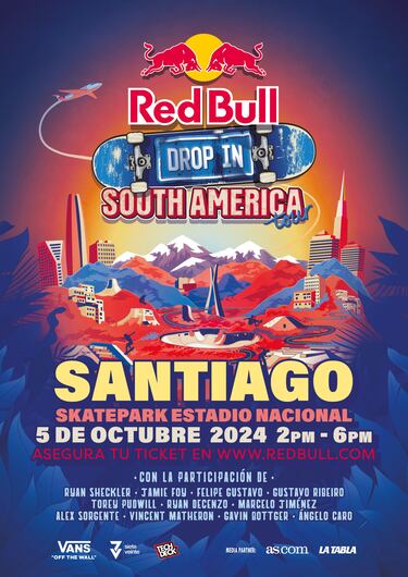 Red Bull Drop in Tour: todo lo que debes saber sobre uno de los eventos más esperados del año en Chile