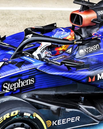 Detalle del Williams FW47.