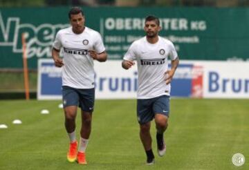 Jeison Murillo completa su segundo día con Inter