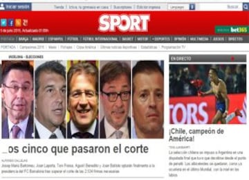 Las reacciones de la prensa tras el título de Chile