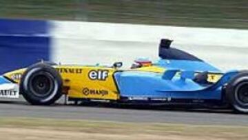 <b>SATISFECHO.</B> Alonso ha terminado muy satisfecho en la primera jornada de entrenamientos oficiales.