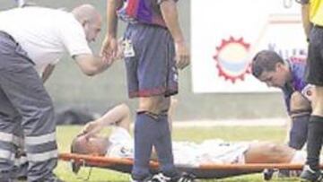 <b>LESIONADO. </b>Aranda desea recuperarse cuanto antes.